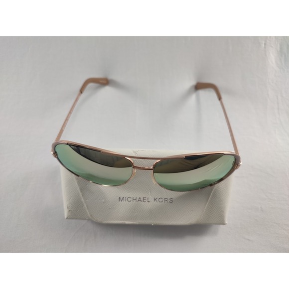 Michael Kors Chelsea MK5004 Sunglasses Rose Gold Pilot Brand‎ New Mirror Lens main image 8